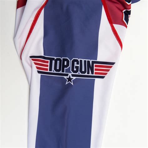 Fusion Fight Gear Top Gun Goose Volleyball Rash Guard Compression Shir