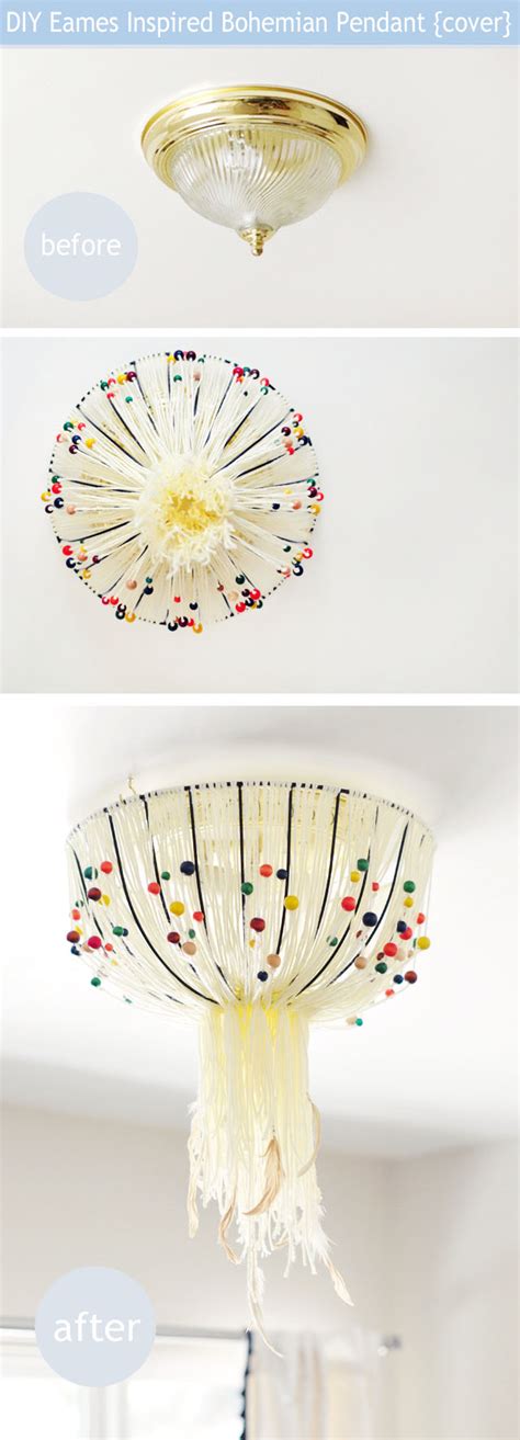 Diy Eames Inspired Bohemian Pendant Lamp Cover Wout