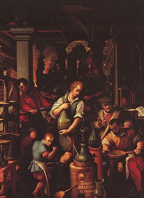 Giovanni Stradano Bruges1523 1605 Il Laboratorio Dellalchimista