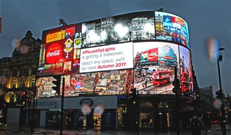 The Billboards On Piccadilly Circus Have Now Been Switched Off Secret London