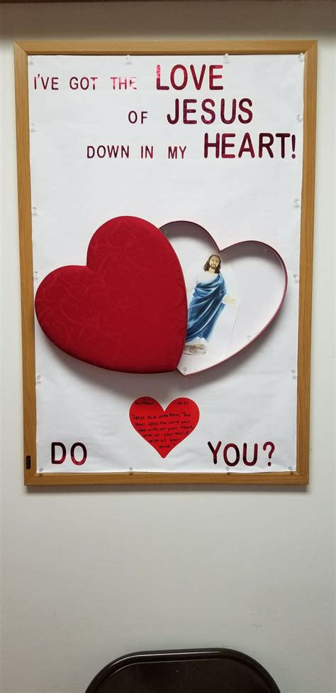 Love Of Jesus Bulletin Board For Church Valentine Bulletin Boards