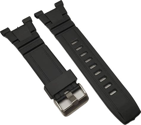 G24 Silicone Black Rubber Replacement For Armitron Watch Band Strap