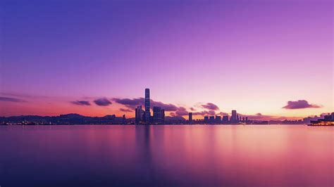 Hong Kong Sunrise Photograph By Elysee Shen Fine Art America