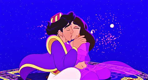 Walt Disney Fan Art Princess Jasmine Prince Aladdin C