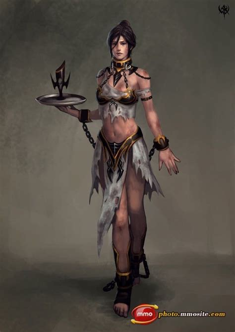 Dark Elf Slave Concept Art Heroic Fantasy Fantasy Women Fantasy Rpg