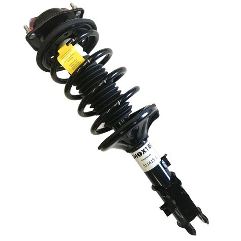 front left 1 single complete strut assembly shock absorber coil spring kit compatible with