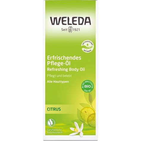 Weleda Citrus Refreshing Body Oil 100 Ml Ecco Verde Online Shop