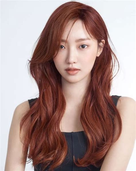 2018 Sommer Lange Haarfarbe Chahongardor New Site Hair Color Asian Ginger Hair Color