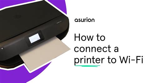 How To Connect A Printer To Wi Fi Asurion Youtube
