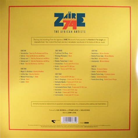 various zaire 74 the african artists vinyl at juno records