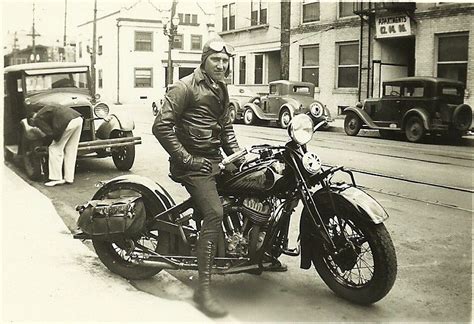 Harland Krause Indian Motorcycle Vintage Motorcycle Vin Flickr