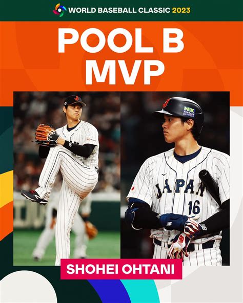 Official Mvp Shohei Ohtani Japan Baseball 2023 World Baseball