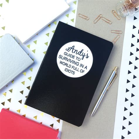 Personalised Funny Notebook By Allihopa