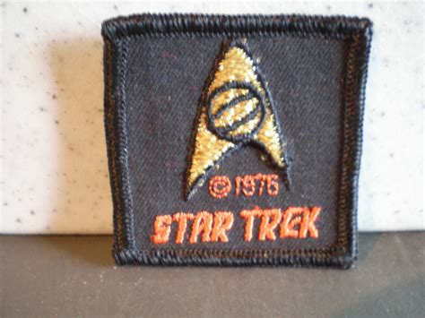 Vintage 1970s Star Trek Patch Etsy Star Trek Patches Stars