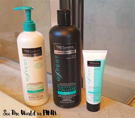 Tresemme Reverse System Beauty Full Volume And Review See The World In Pink