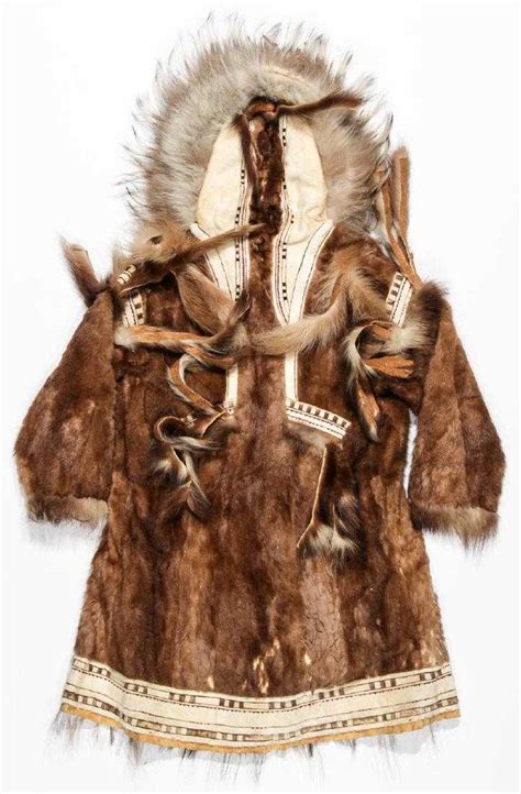 Old Inuit Fur Coat Ex Rutgers Collection