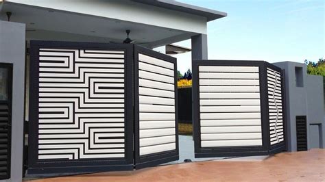 Iron gate design for houses and buildings. 9 Modern Folding Gate Designs With Pictures In India ...
