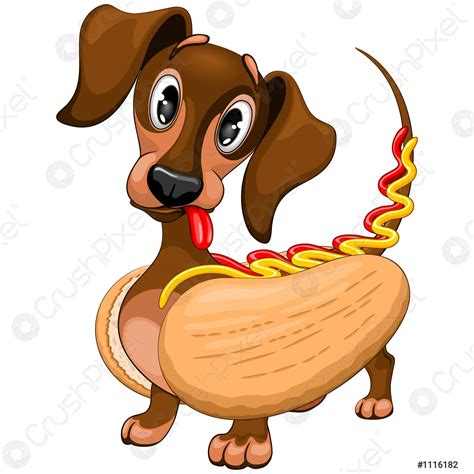 Hot Dog Funny Weiner Dog Img Abbott