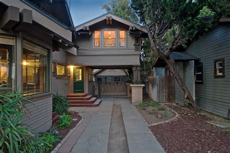 Unpretentious and understated, with craftsman house plans feature a signature wide, inviting porch, supported by heavy square columns. California Bungalow and Craftsman Real Estate