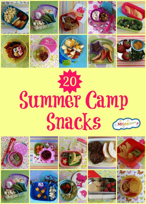 20 Easy Summer Camp Snack Ideas