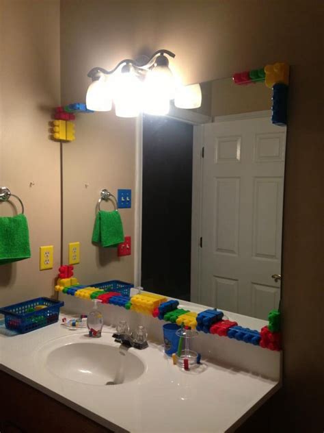 50 small bathroom design ideas & solutions 51 photos. Pin by Amy Calhoun on Kids | Lego bathroom, Bathroom kids ...