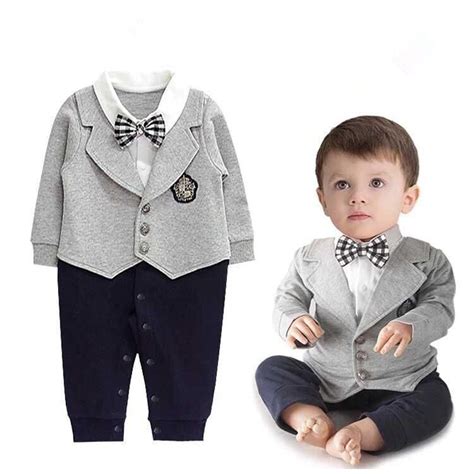 Newborn Gentleman Clothing 20151pcs Dressy Kid Baby Boy Gentleman