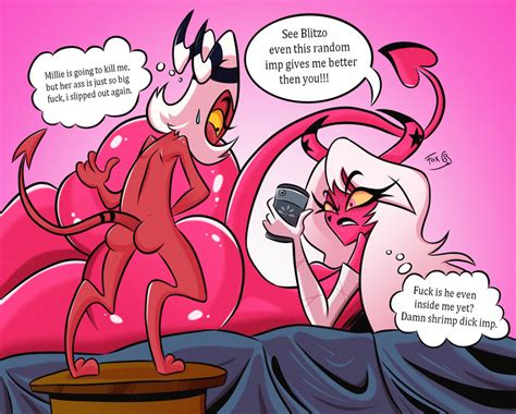 Rule 34 2demons Anal Ass Dialogue Elfox691 English Text Helluva Boss