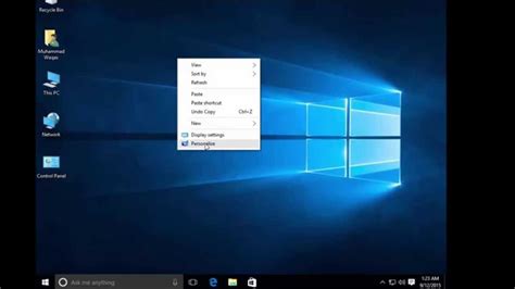 How to show this pc on desktop in windows 10. windows 10 desktop icons | How to show or get back my ...