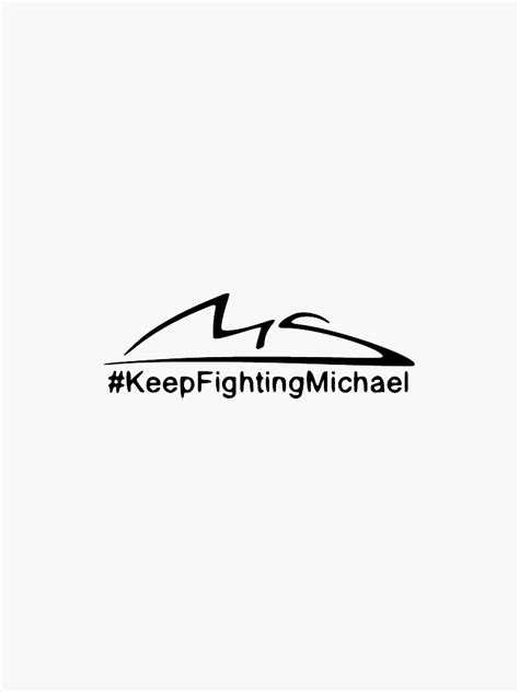 Keep Fighting Michael Sticker For Sale By Meexxr Redbubble