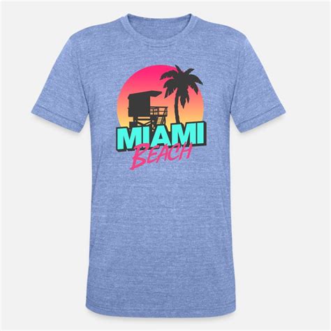 T Shirts Miami Beach à Commander En Ligne Spreadshirt