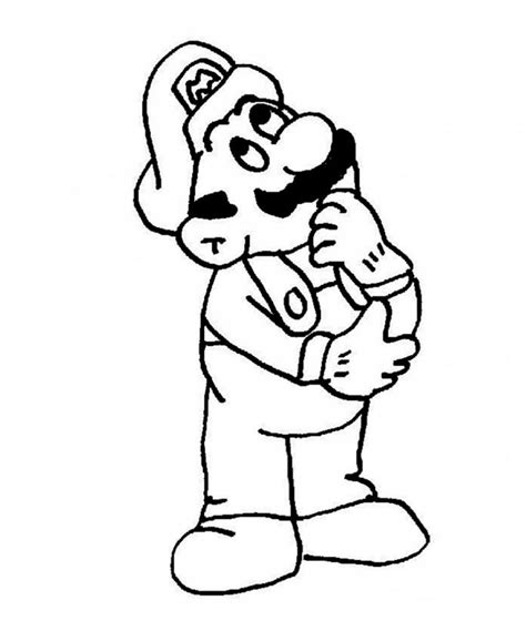 There are several games, including mario brothers, super mario bros. Super Mario Bros coloring pages