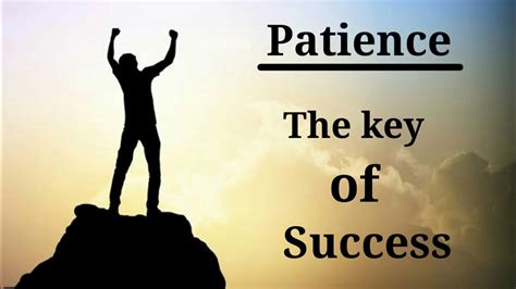 The Importance Of Patience The Key Of Success Path Utkarsh