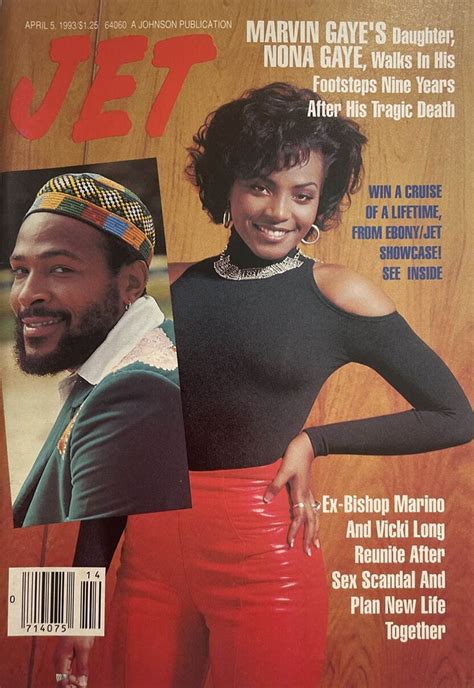 Jet April 5 1993 Marvin Gaye S Daughter Nona Gaye Walks In H