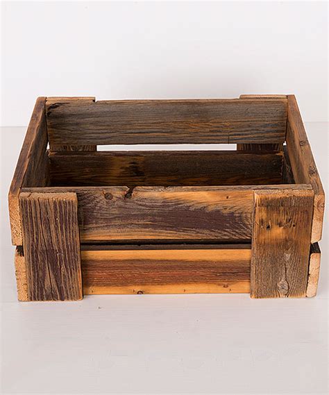 Take A Look At This Large Reclaimed Wood Crate Today Decoration