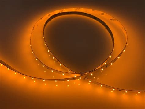 12v Orange Led Strip Light Ip65 Splashproof Led Lighthouse