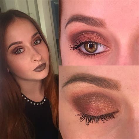 Deep Redish Brown Smokey Eyes