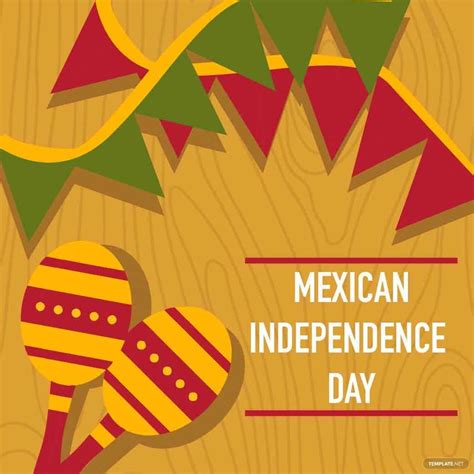 Mexican Independence Day Vector In Svg Illustrator  Png Eps