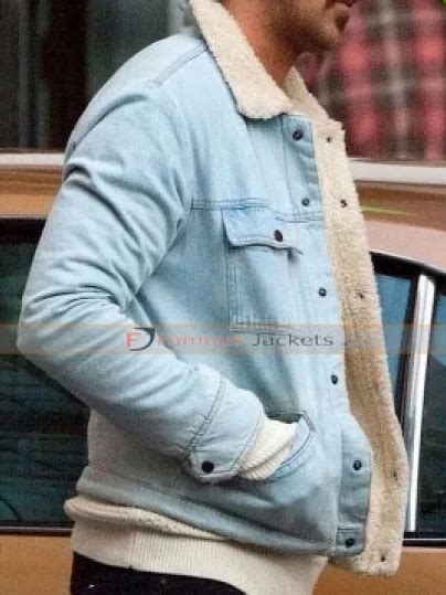 The Nice Guys Ryan Gosling Holland March Denim Fur Jacket Famous