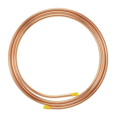 Everbilt 1 4 In O D X 50 Ft Copper Soft Refrigeration Pipe D 04050PS