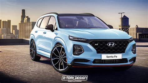 The redesigned 2019 hyundai santa fe has far more positive aspects than drawbacks. 2019 Hyundai Santa Fe N Rendering Is Too Good To Be True ...