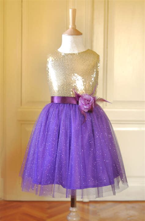 Purple And Gold Wedding Dress