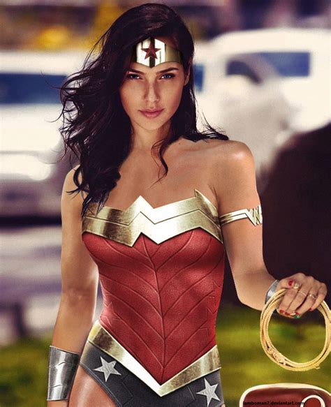 Wonder Woman Gal Gadot Gold By Lamboman7 On Deviantart