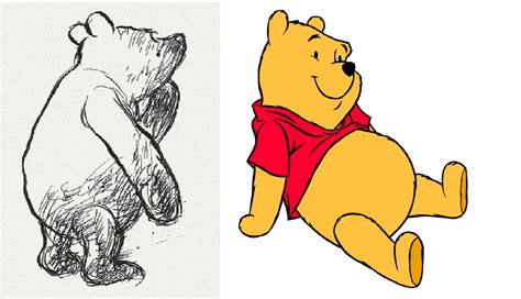 The Character Of Winnie The Pooh Has Evolved Over The Years On The