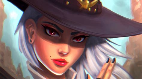 Ashe From Overwatch Wallpaperhd Games Wallpapers4k Wallpapersimages