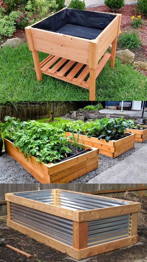 How To Build A Raised Bed Vegetable Garden Plans Bed Western