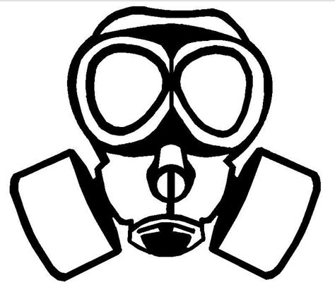 Gas Mask Coloring Pages Boringpop Hot Sex Picture