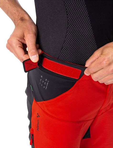 Fahrradhosen Qimsa Ii Softshellhose Mars Red Vaude Herren Gore Zone