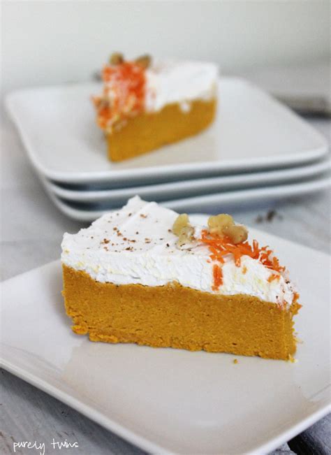 Low sugar pumpkin cheesecake pie recipe for a thanksgiving Carrot cake fudge (low sugar, vegan, paleo)