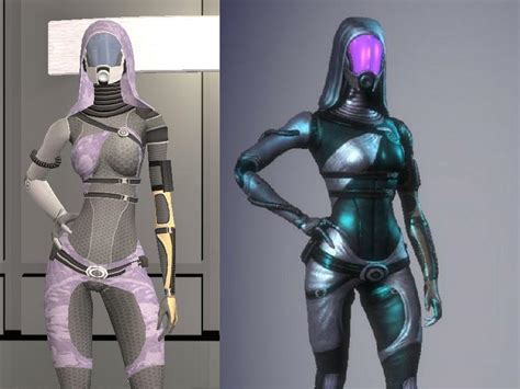 Mod The Sims Tali Zorah Nar Rayya From Mass Effect Also Quarian Gene Set