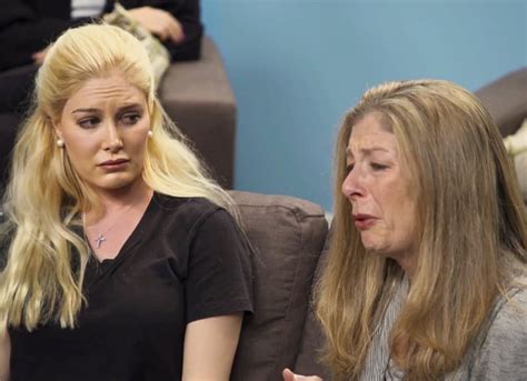 Heidi Montag S Mother Apologizes For Speaking Out Against Her Babe S Plastic Surgery
